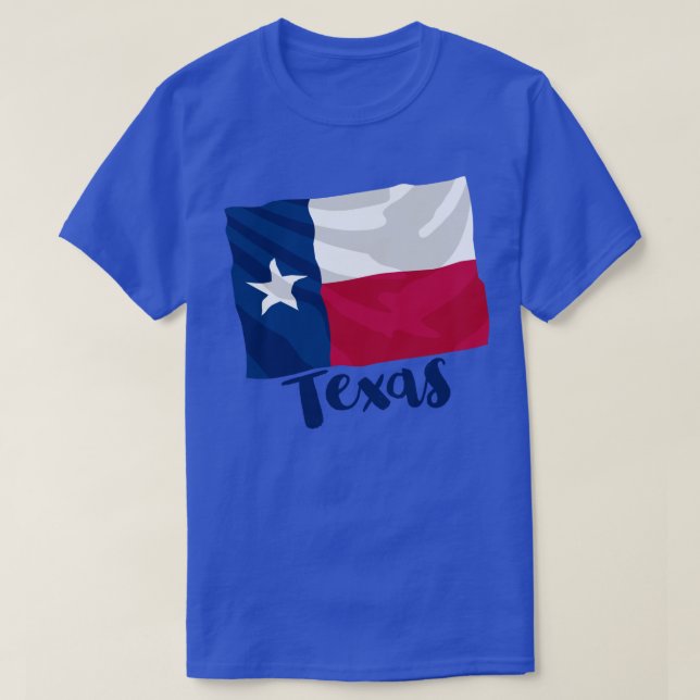 T-Shirt de Sinalizador do Texas (Frente do Design)