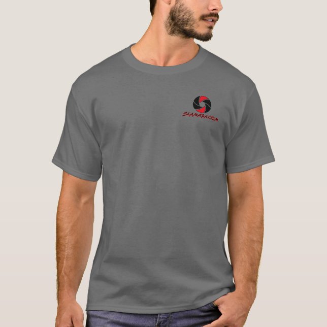 T-shirt de SLAMA - cinza (Frente)