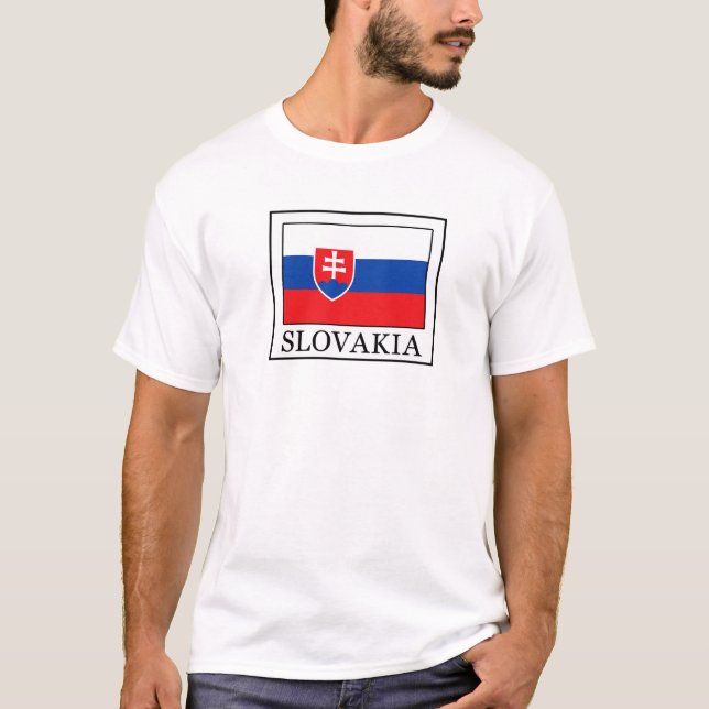 T-shirt de Slovakia (Frente)