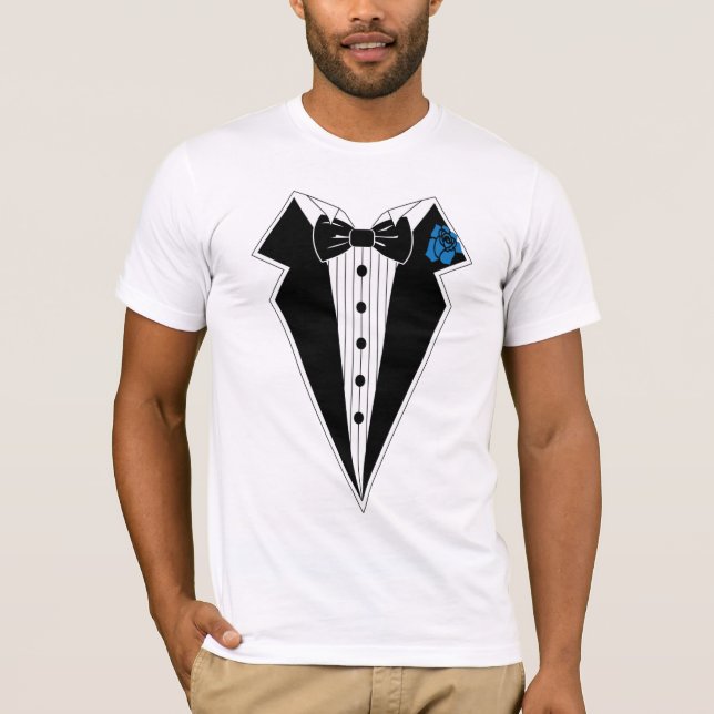 t-shirt de smoking (Frente)