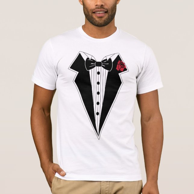 T-shirt de smoking (Frente)