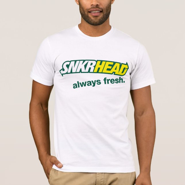 T-shirt de SNKRHEAD (Sneakerhead) (Frente)