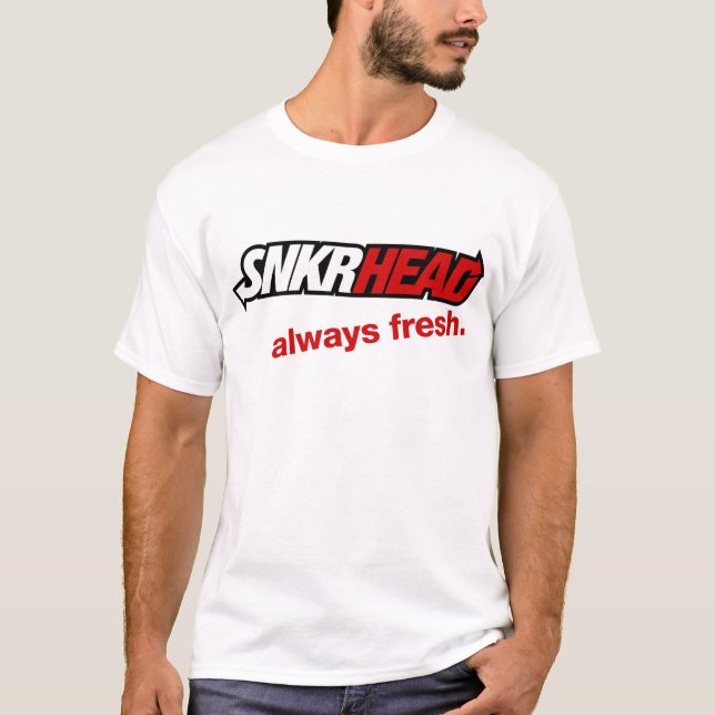 T-shirt de SNKRHEAD (Sneakerhead) (Frente)
