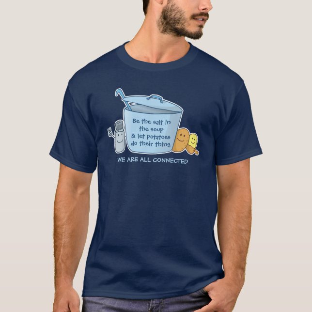 T-Shirt de Sopa de Batata Salgada (Frente)