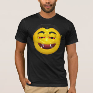 T-shirt de sorriso do vampiro