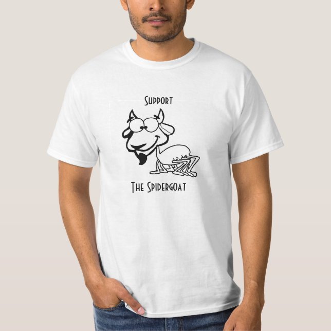 T-shirt de Spidergoat (Frente)
