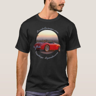 T-shirt de Sportscars do vintage de Garage.com de