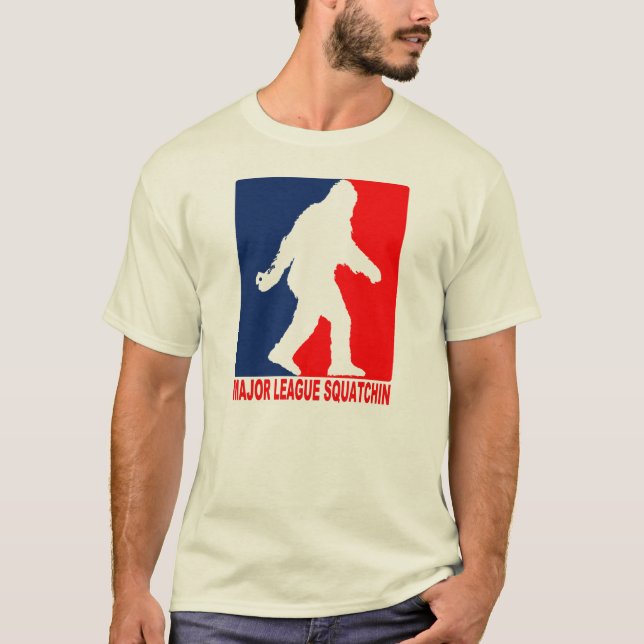 T-shirt de Squatchin da liga principal (Frente)
