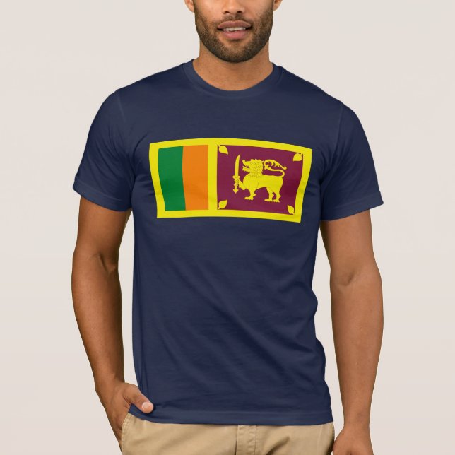 T-shirt de Sri Lanka (Frente)