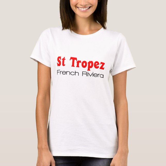 T-shirt de St Tropez (Frente)