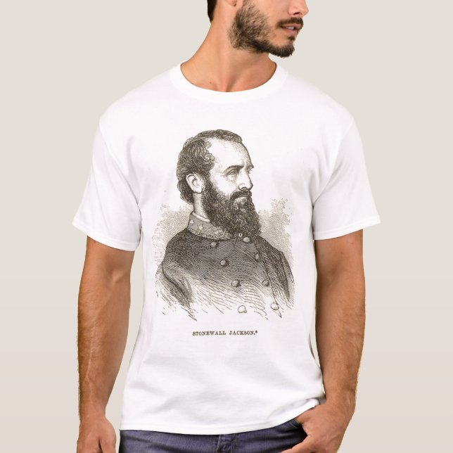 T-shirt de Stonewall Jackson (Frente)