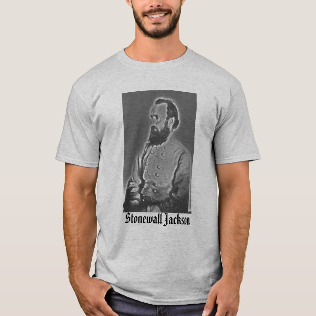 T-shirt de Stonewall Jackson (Frente)