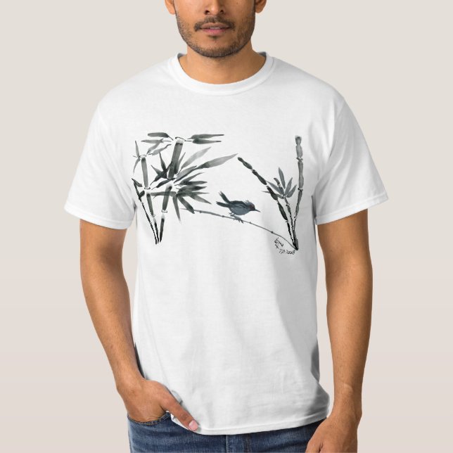 T-shirt de Sumi-e (Frente)