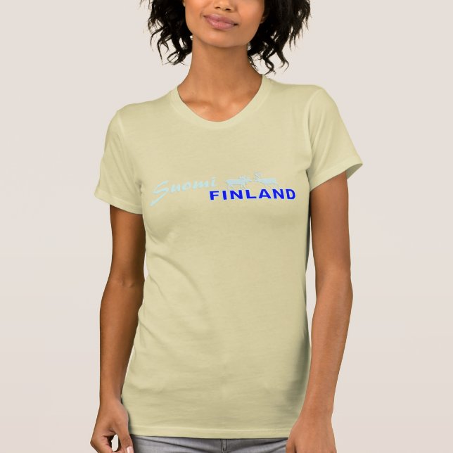 T-shirt de Suomi Finlandia (Frente)