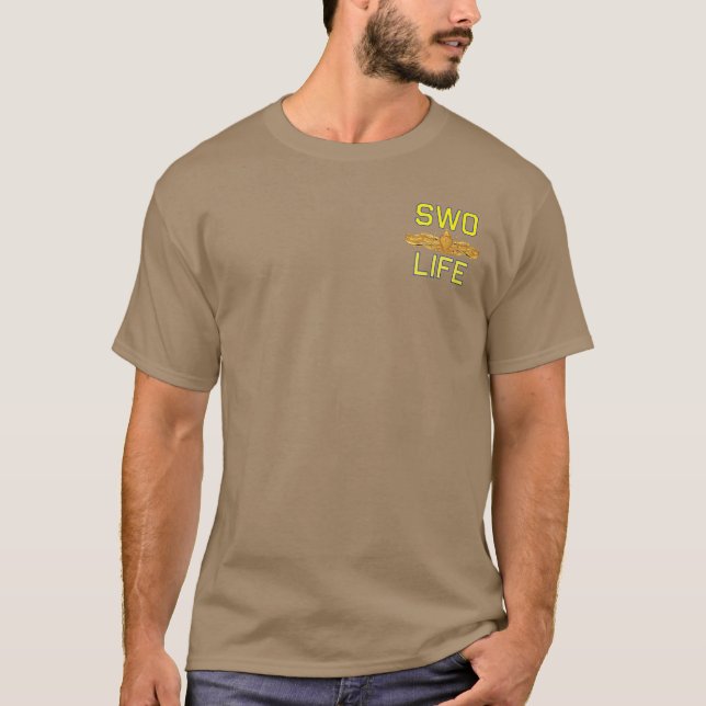 T-shirt de superfície do oficial da guerra (SWO) (Frente)