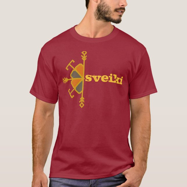 T-shirt de Sveiki (Frente)