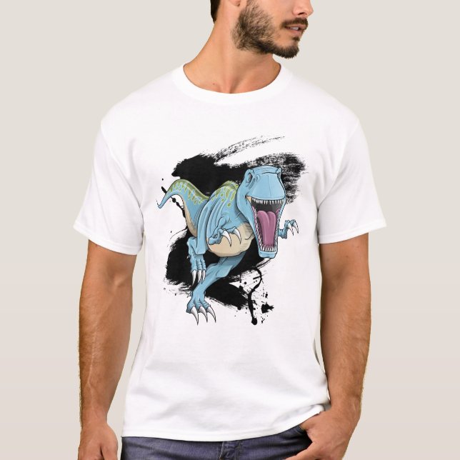 T-shirt de T-Rex do dinossauro de Rex do (Frente)
