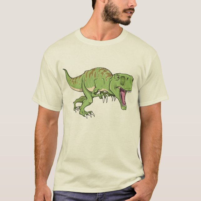 T-shirt de T-Rex do dinossauro   do tiranossauro (Frente)