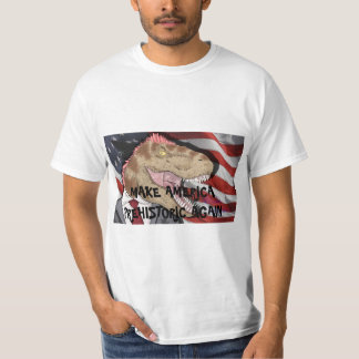 T-SHIRT DE T-REX!  Faça América pré-histórica