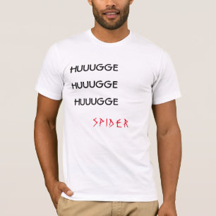 T-shirt De "t-shirt branco da ARANHA HUUUGGE HUUUGGE