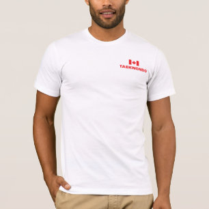 T-shirt de Taekwondo Canadá
