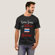 T-shirt de Tailândia o mesmo mesmo mas homens