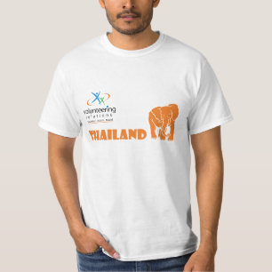 T-shirt de Tailândia - oferecendo a solução