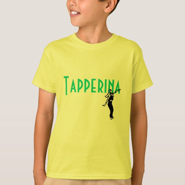T-shirt de Tapperina (mar-espuma) (Frente)