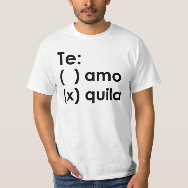T-shirt de Te (quila) (Frente)