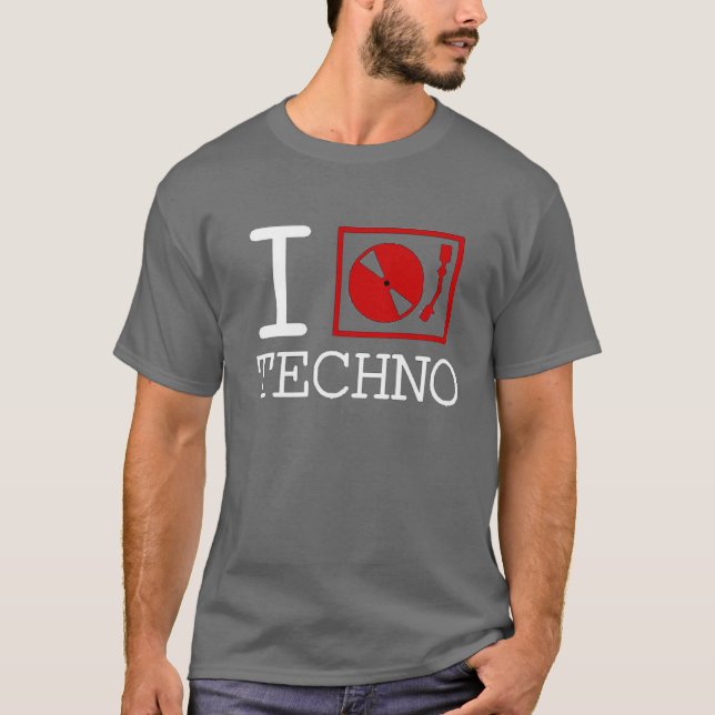 T-shirt de Techno (Frente)