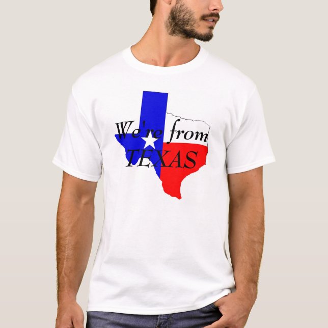 T-shirt De Texas (Frente)