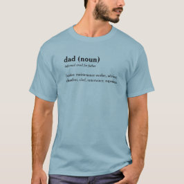 t-shirt de texto personalizada de definição de dic