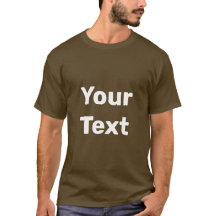 T-Shirt de Texto Personalizado