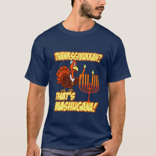 T-shirt de Thanksgivukkah Mashugana