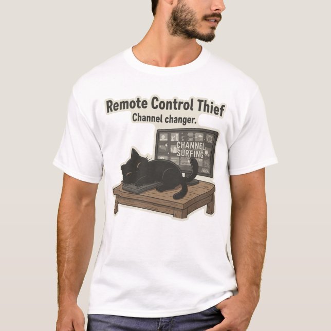 T-Shirt de Thief de Controle Remoto (Frente)