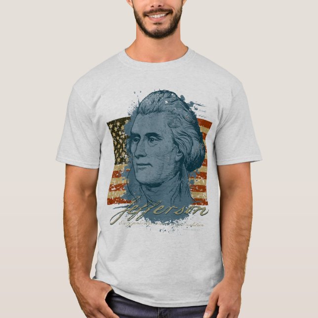 T-shirt de Thomas Jefferson (Frente)