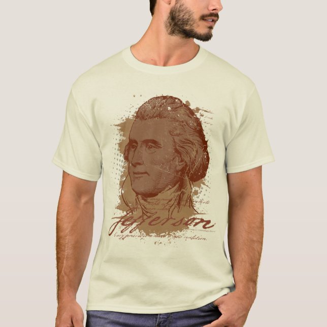 T-shirt de Thomas Jefferson (Frente)