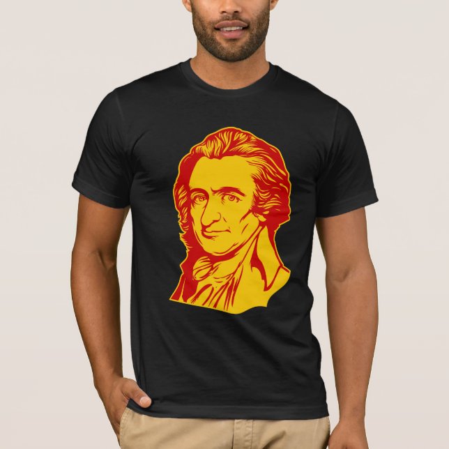 T-shirt de Thomas Paine (Frente)