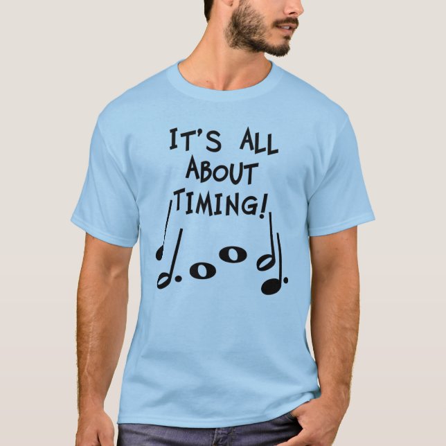 T-Shirt de Timing Musical (Frente)