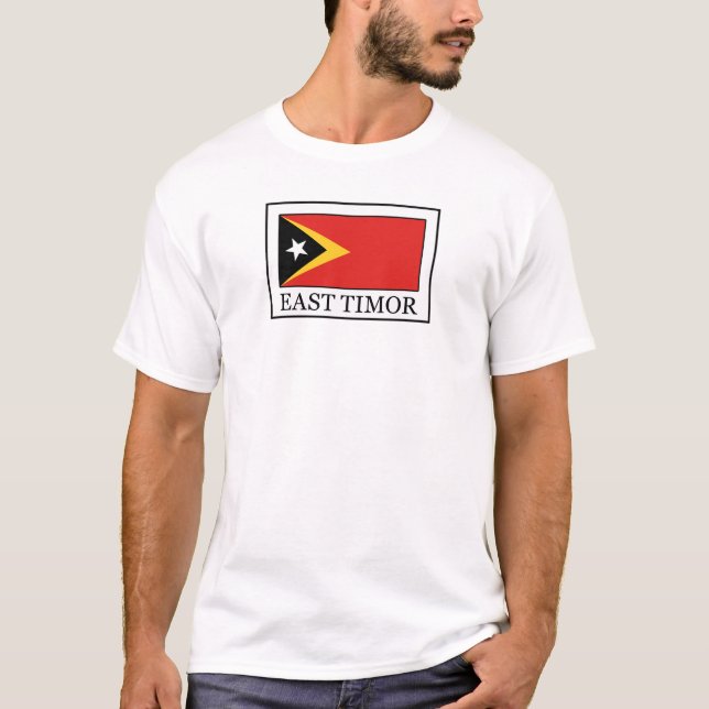 T-Shirt de Timor-Leste (Frente)