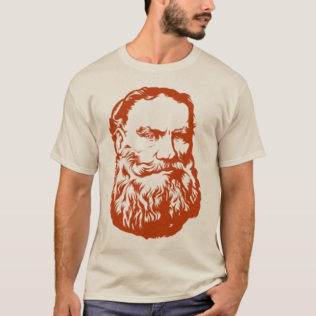 T-shirt de Tolstoy (Frente)