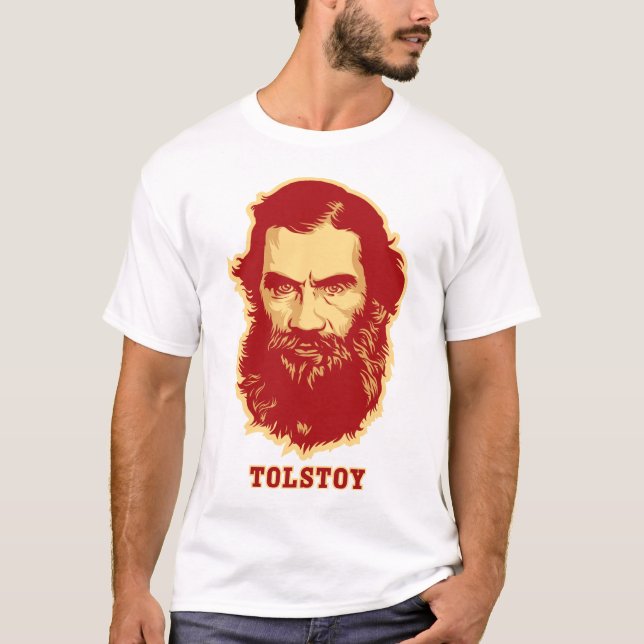 T-shirt de Tolstoy (Frente)