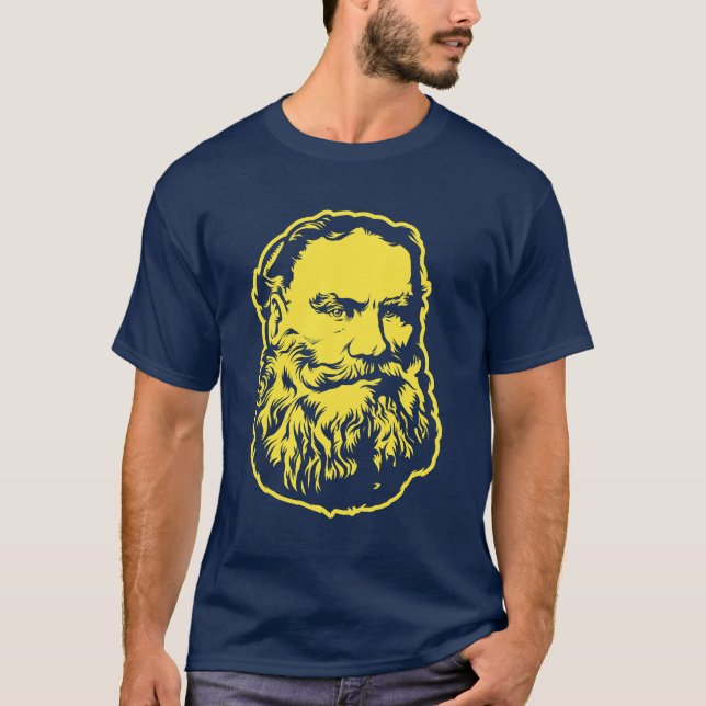 T-shirt de Tolstoy (Frente)