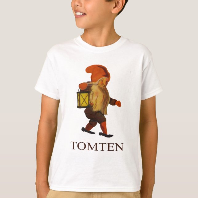 T-shirt de Tomten dos miúdos (Frente)