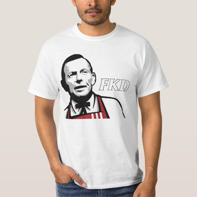 T-shirt de Tony Abbott "FKD" (Frente)