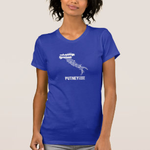 T-shirt de Toscânia da Pre-Faculdade em cores