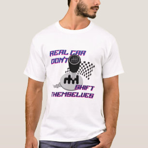T-Shirt de Transmissão Manual Camisas De Automóve