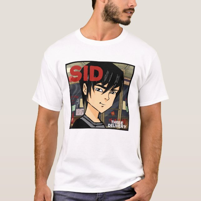 T-shirt de três Delivery™ Sid (Frente)