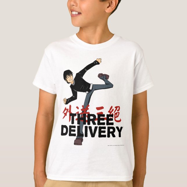 T-shirt de três Delivery™ Sid (Frente)
