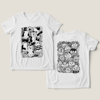 T-shirt de três misturas